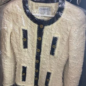 90s Boutique Tweed Blazer Iconic